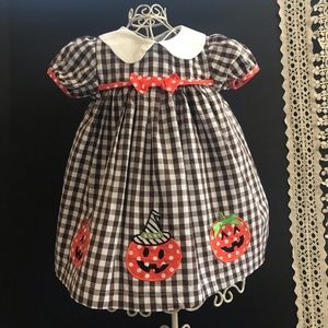 Toddler Lil Cactus Halloween Theme Dress